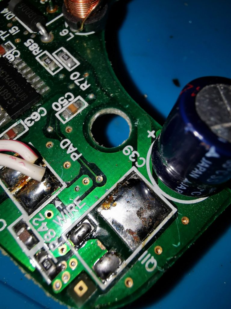 No mosfet!